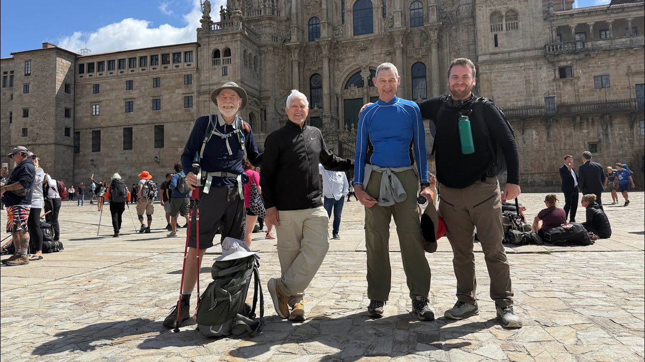 The Four Amigos on the Camino Frances