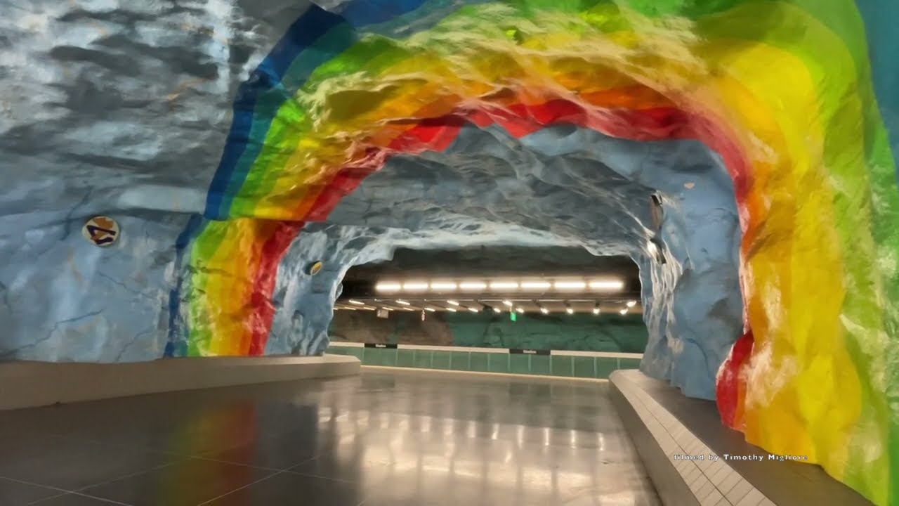 Stockholm's Metro System is a Work of Art! - Artistic Metro Stations in Stockholm, Sweden 2026