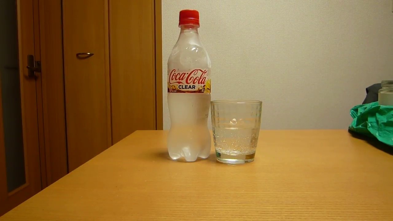Coca Cola Clear - un soda transparent