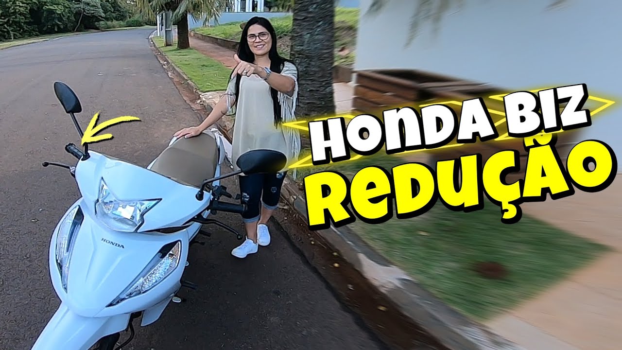 HONDA BIZ 2025: VIDEO DE REDUÇÃO, PARA INICIANTES.