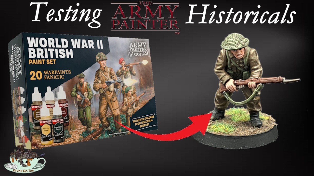 Painting History: A Hands-On Review of Army Painter's Newest Paints!