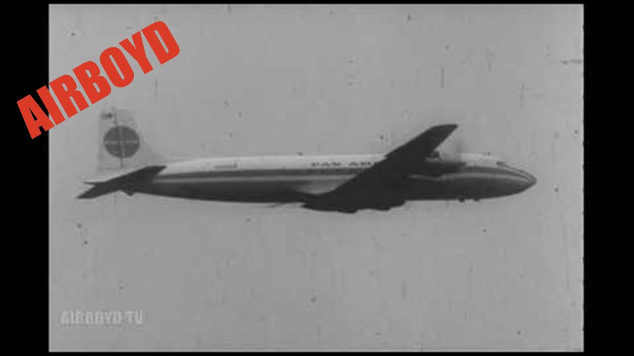 Pan Am DC-6 Clippers At Berlin Tempelhof Airport (1961)