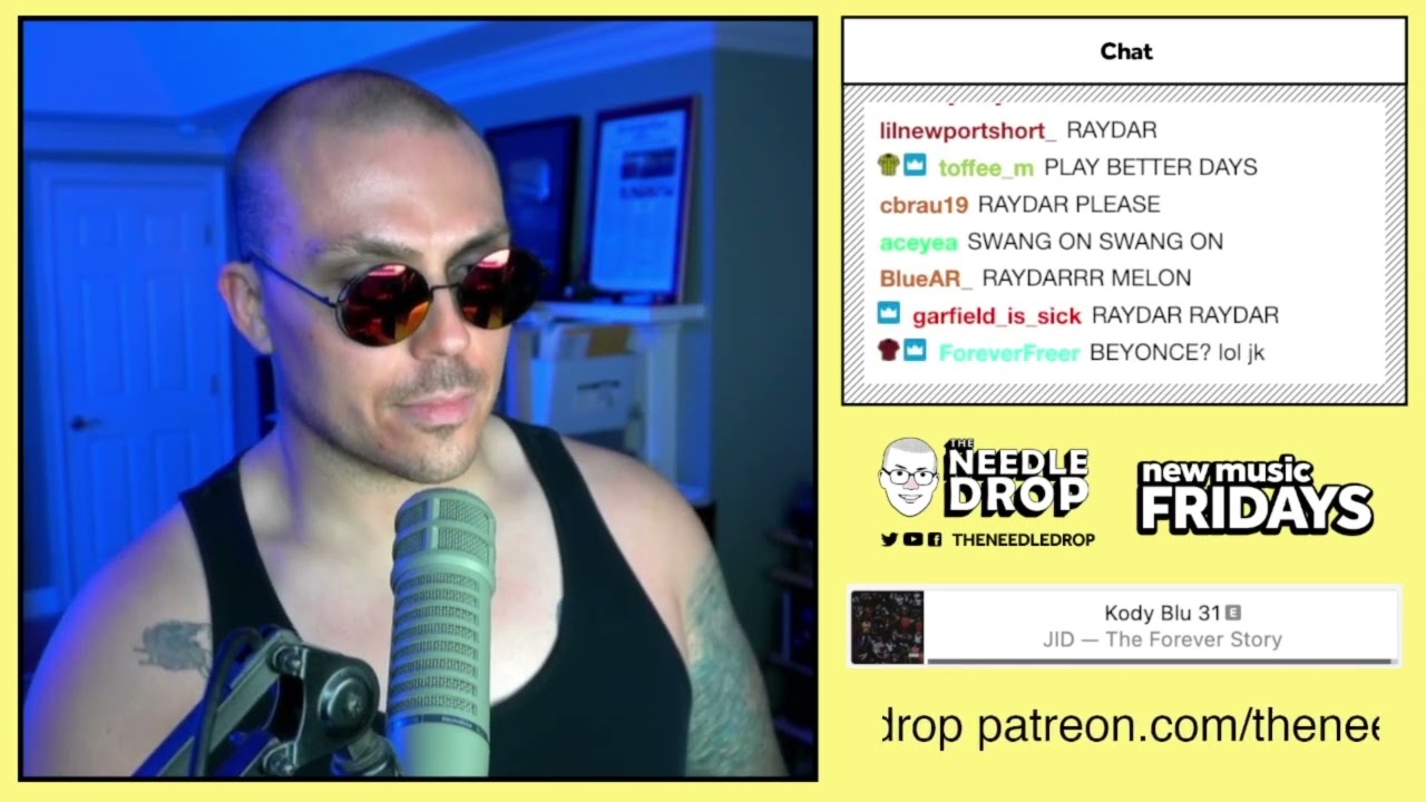 Fantano reacts to a few songs off The Forever Story By JID