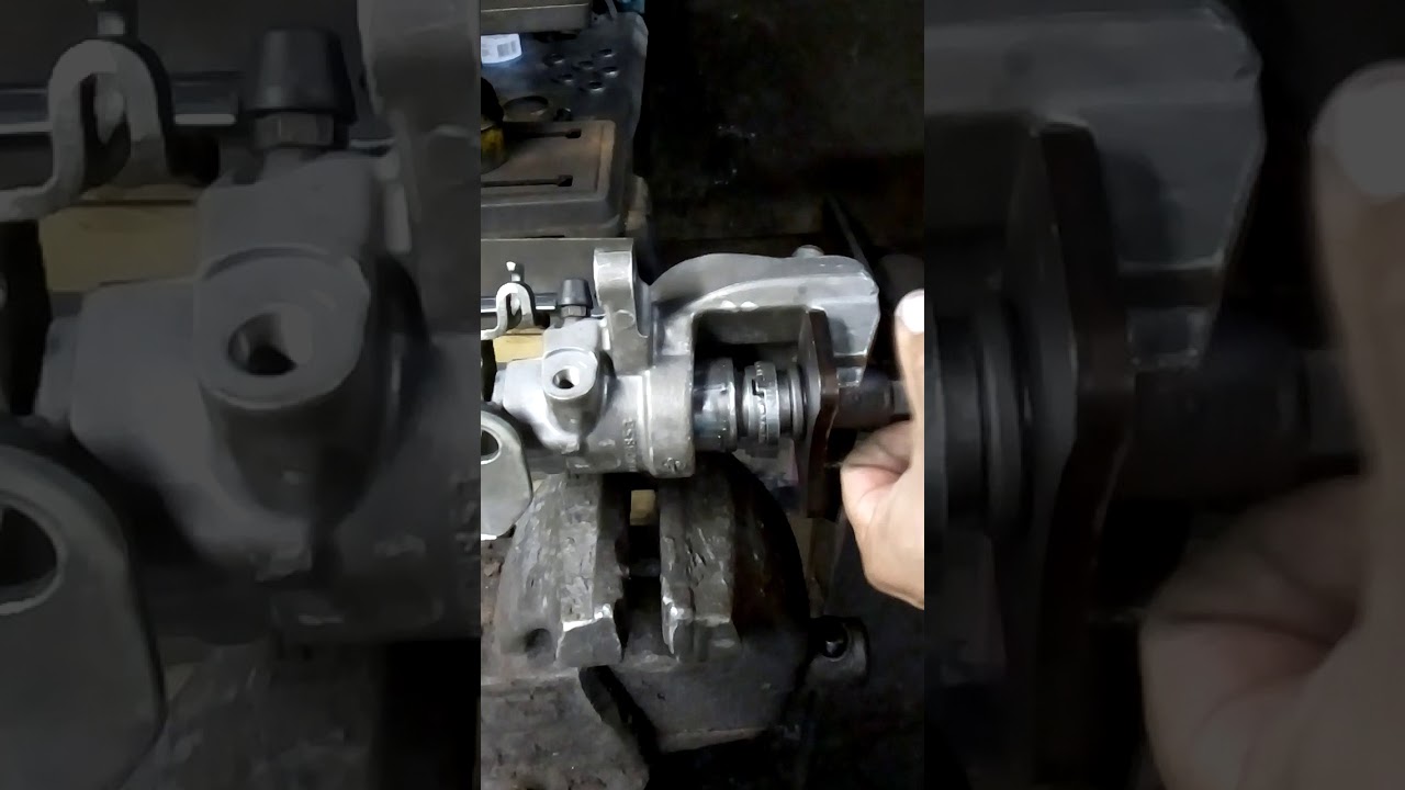 Teste de pinça traseira