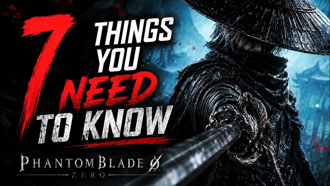 Phantom Blade Zero: 7 вещей, которые НУЖНО знать перед выходом игры