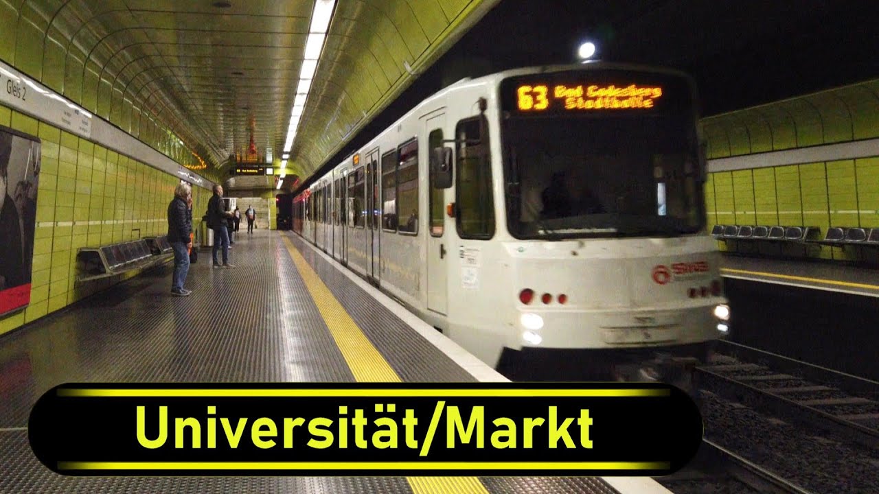 Stadtbahn Station Universität/Markt - Bonn 🇩🇪 - Walkthrough 🚶