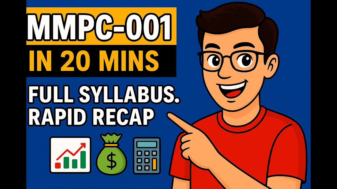 MMPC 001 🔥 Rapid Revision in 20 Mins | IGNOU MBA 2025 Exam Special | HINDI