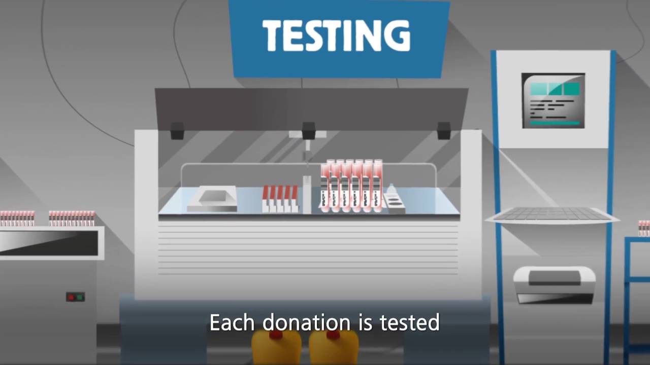 The journey of  a blood donation