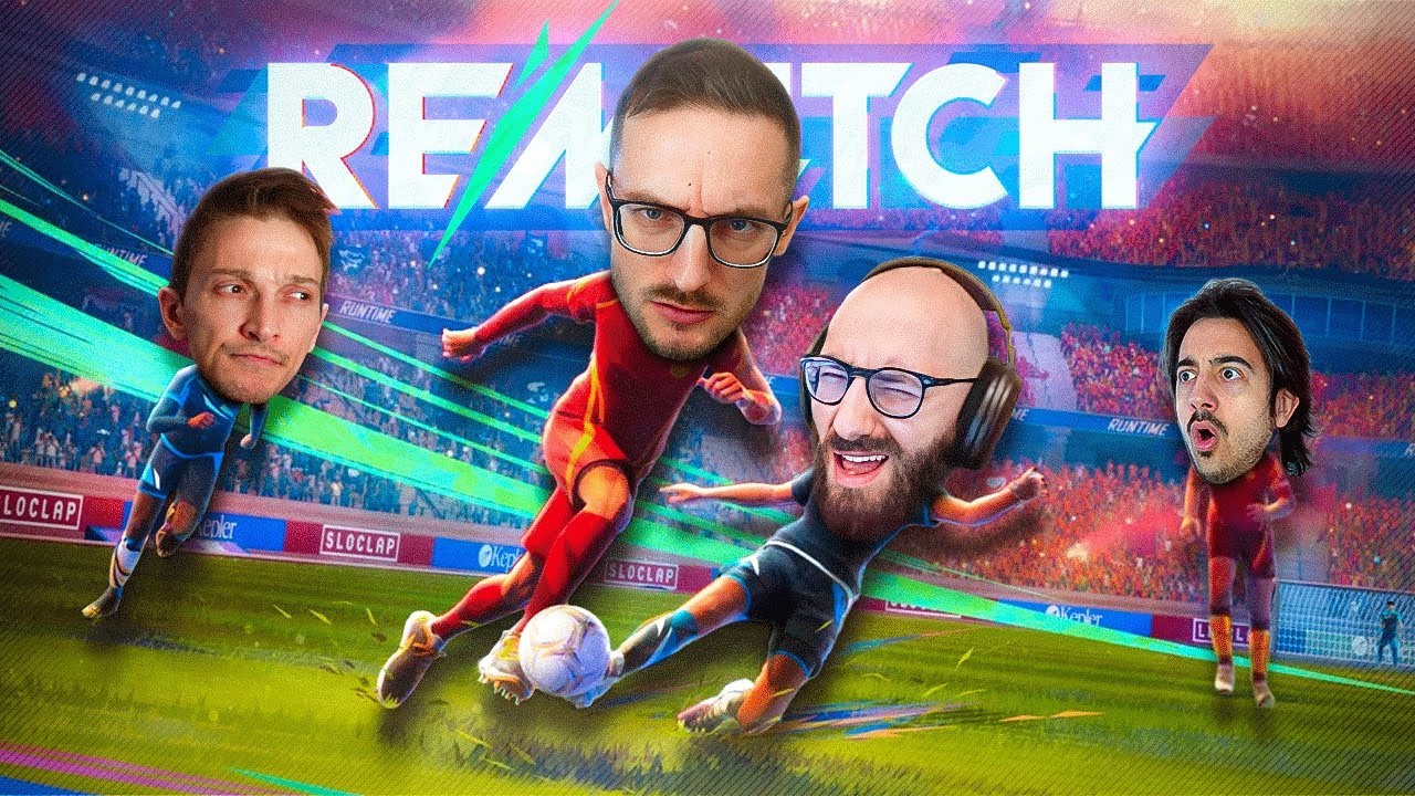 QUESTO NUOVO GIOCO DI CALCIO E' PAZZESCO!  ⚽️ REMATCH w/MARZA,DREAD,DELUX!