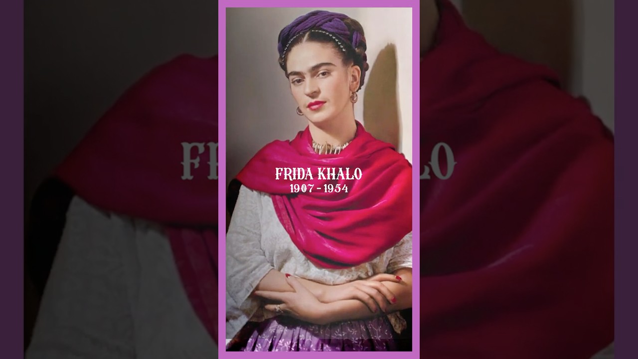 Frida Kahlo - Mexican Artist |  Mushq