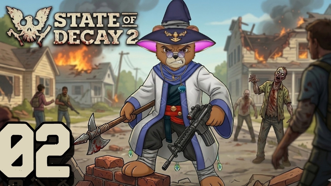 Os Sobreviventes NINJA NOTURNOS! - State of Decay 2 ft. Hiuno - Gameplay PT-BR - 02