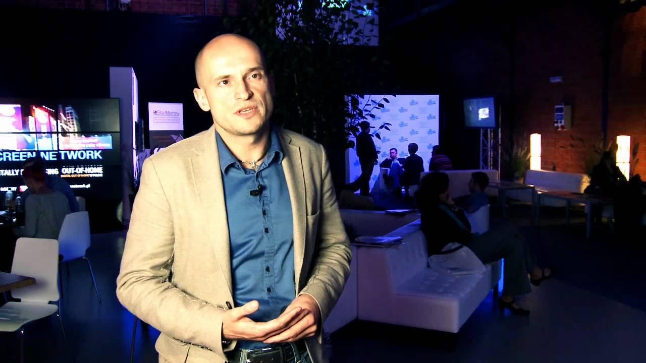 Paweł Molga podczas Filmteractive Festival 2012