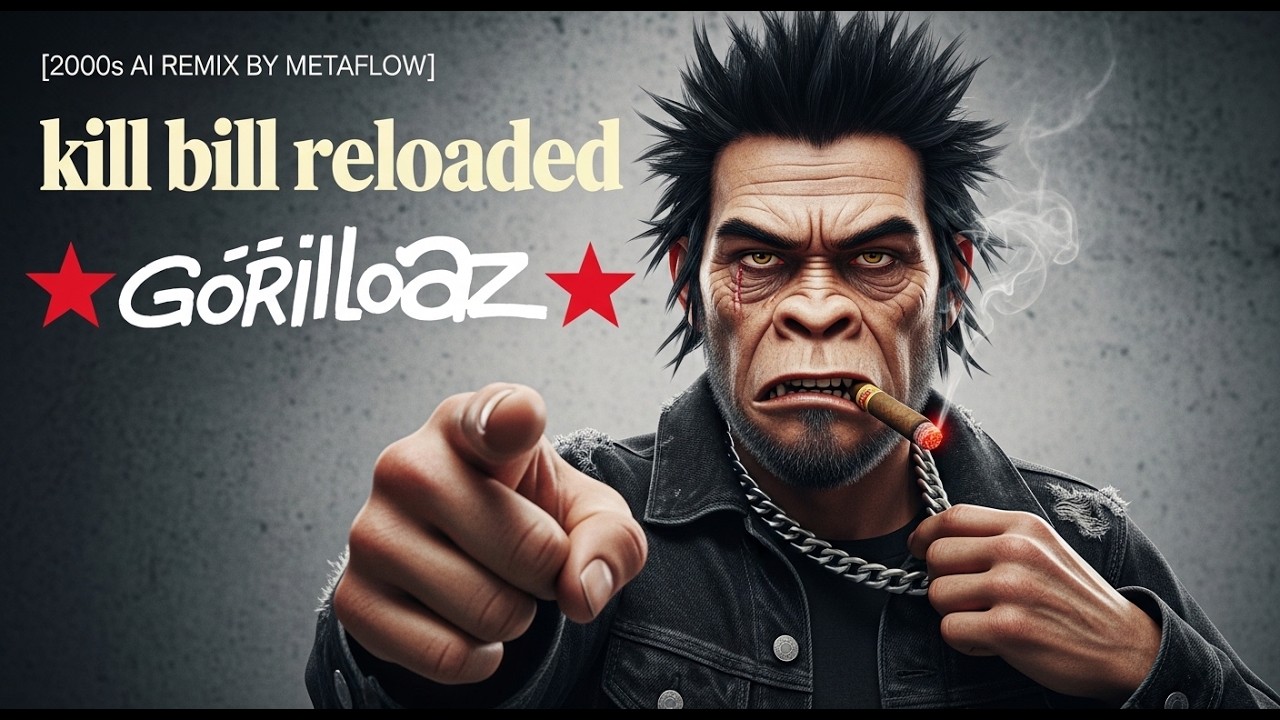 Kill Bill Meets Gorillaz — Dark AI Trip-Hop Album Mix