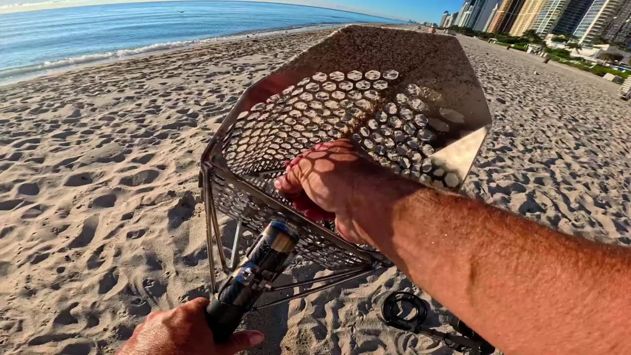 I took this $140 Metal Detector out to the beach and this is what I found! RM RICOMAX Metal Detector