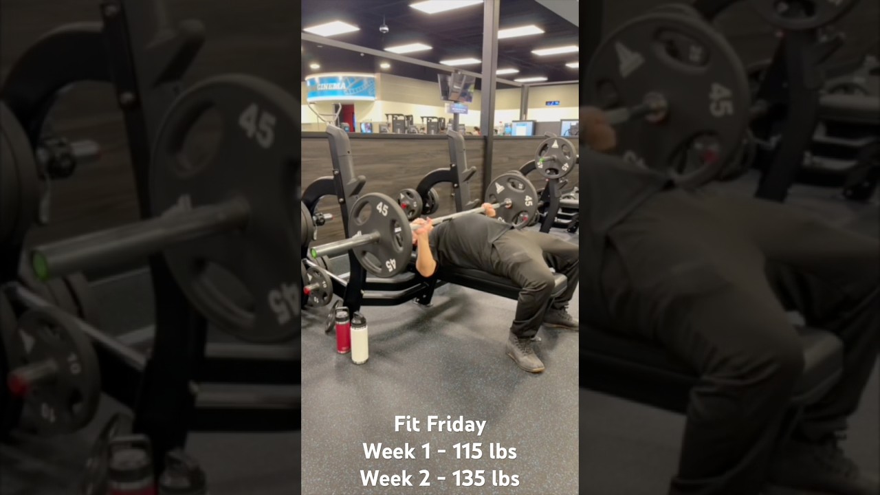 115 ➜ 135 lbs in One Week | Fit Friday Progress