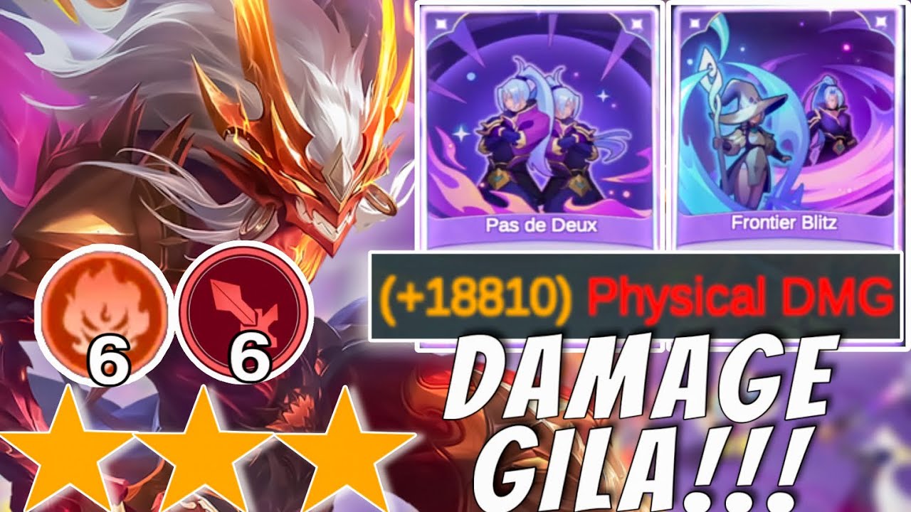 MOSKOV ⭐⭐⭐ MERAH MENYALA DAMAGE MAXIMUM!! INI DEFINISI DARI MOSKOV FULL DAMAGE BANG!!