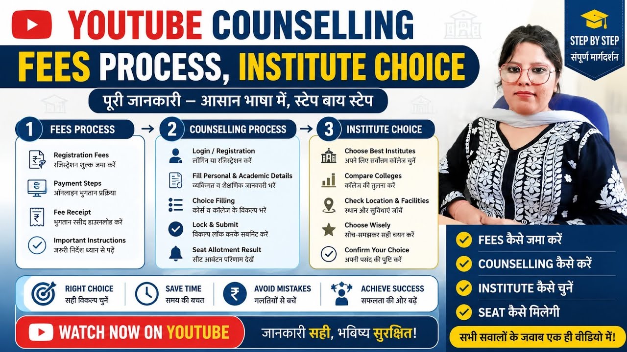 CITS Counselling 2026 | Fees Payment Process, Choice Filling & Institute Selection Complete Guide | 