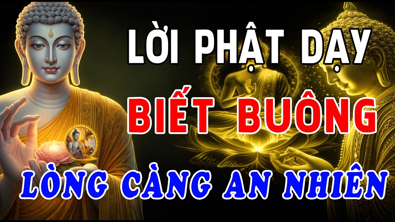 Phật Dạy: Càng Buông Bỏ, Lòng Càng An Nhiên – Níu Giữ Chỉ Thêm Khổ Đau