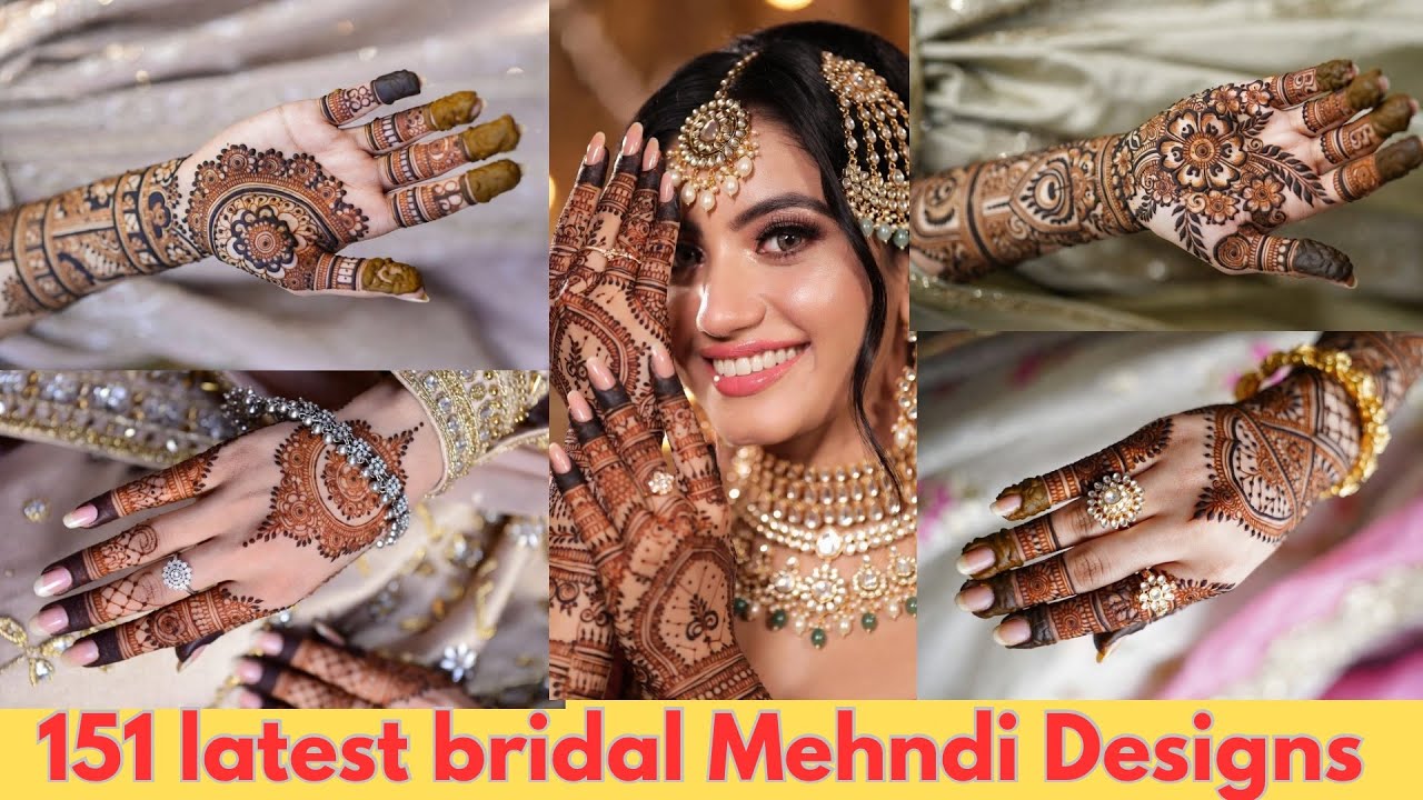 Latest Bridal Mehndi Designs Latest Pack Compilation | Full Hand Henna Mehandi |