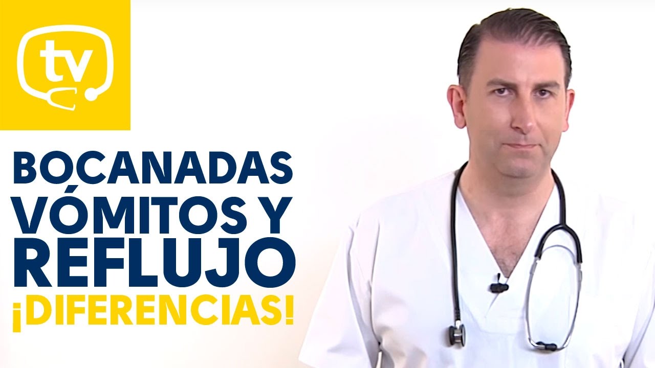 Las diferencias entre bocanadas, v&oacute;mitos y reflujo &aacute;cido