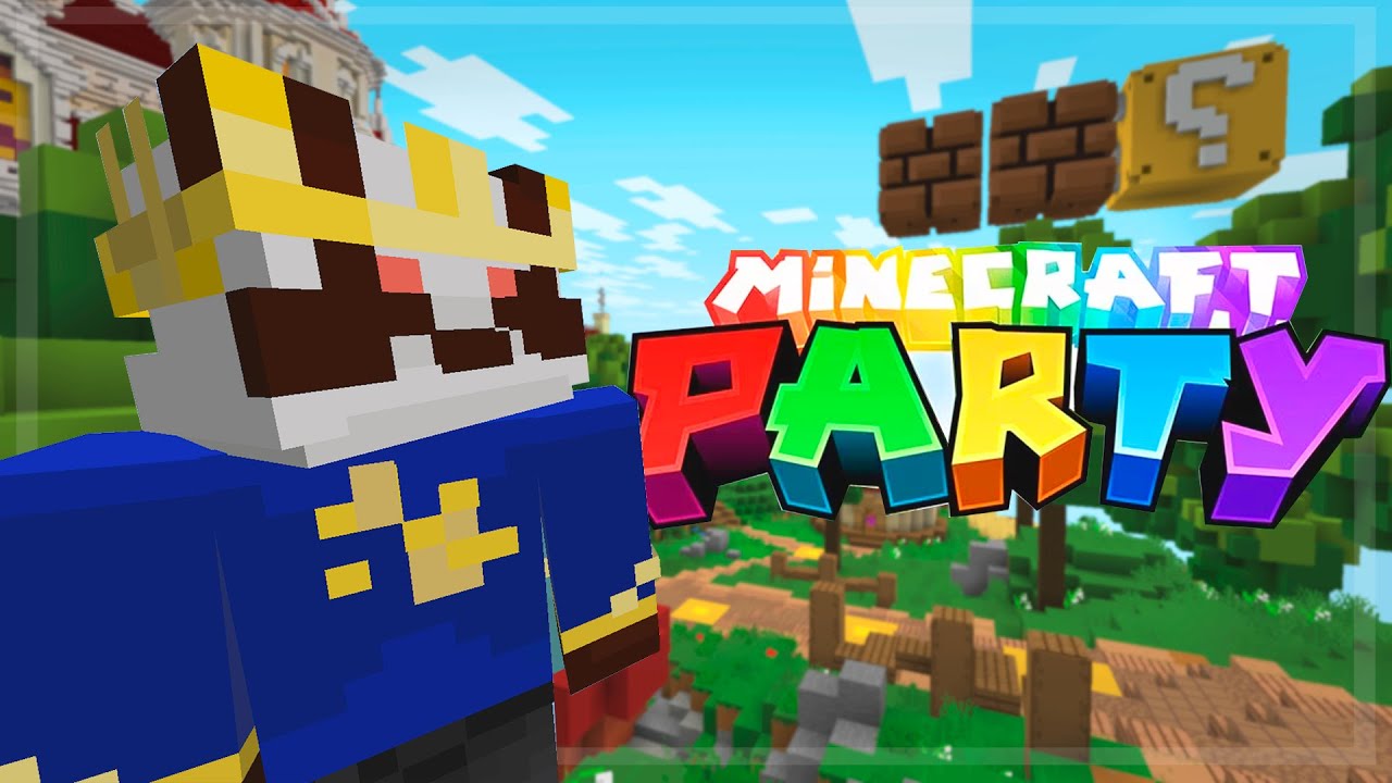 Jugamos MARIO PARTY en MINECRAFT