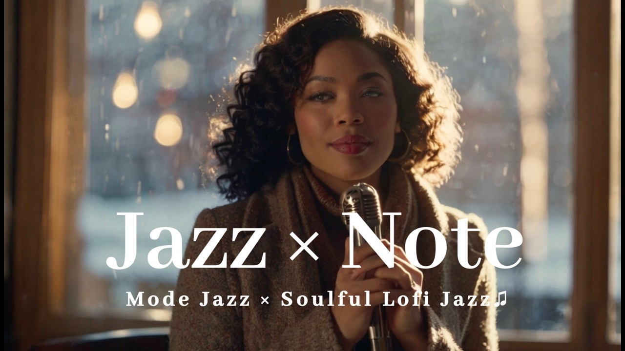 【Jazz Note】冬の気分を晴れやかにする“モード・ジャズ × ソウルフル Lofi Jazz”｜女性ボーカル｜Relax / Chill / Study