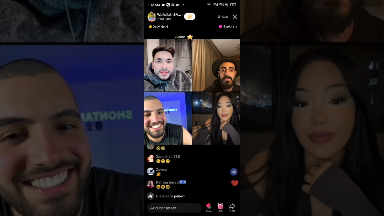 waliullah funny English funny video | waliullah live TikTok funny moments