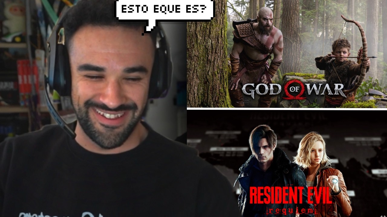 Illojuan Reacciona a primera imagen de la Serie de God Of War y el problema de resident evil 9