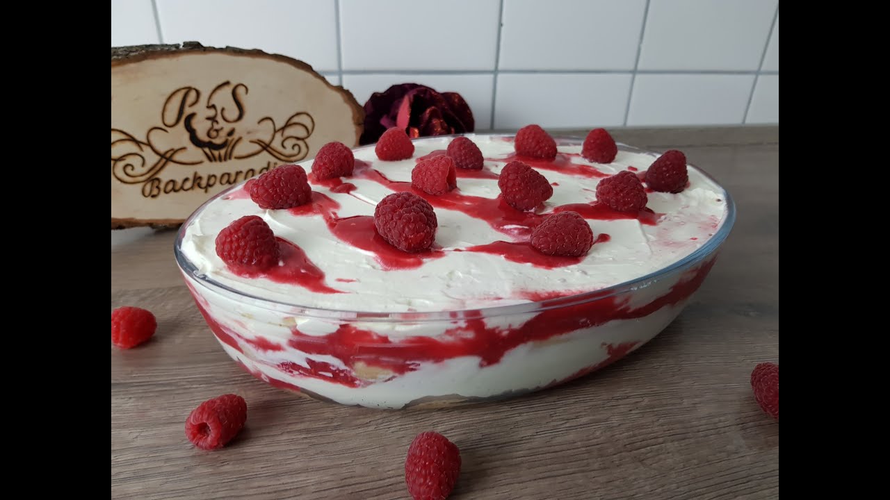 Traumhafter Himbeer Tiramisu ♥ P&S Backparadies