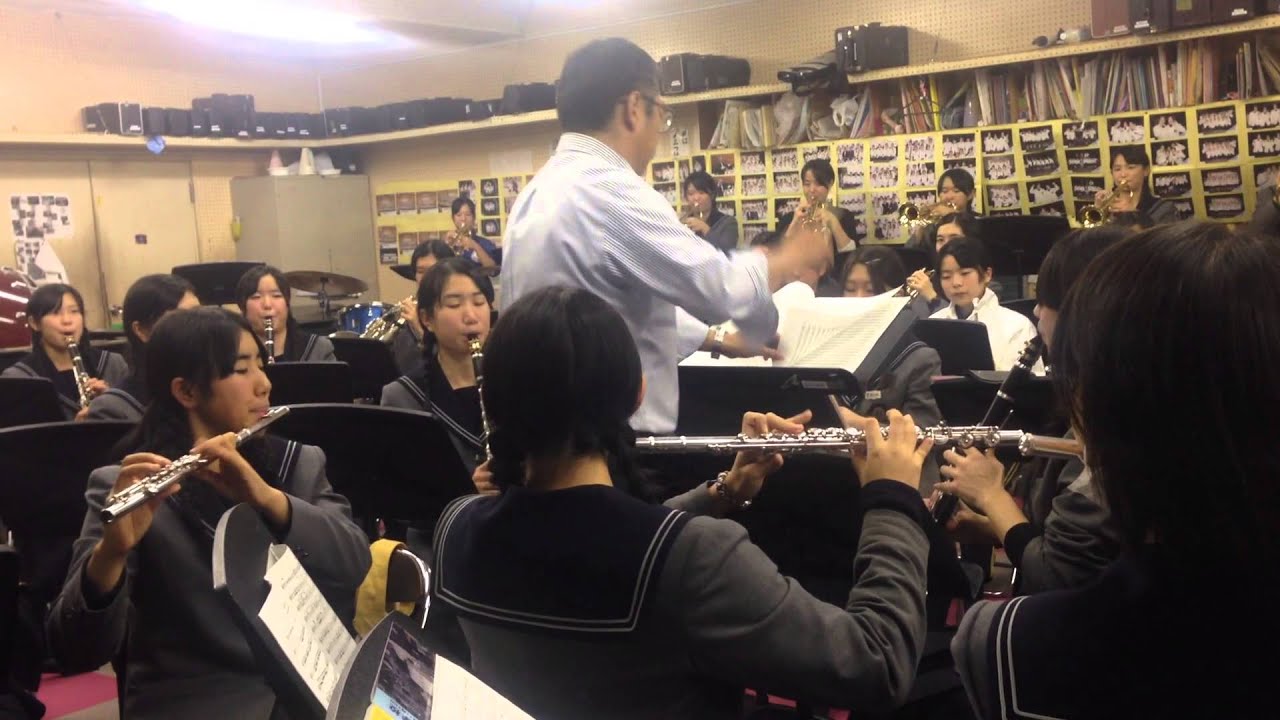 SEIKA GIRLS SCHOOL BAND REHEARSAL