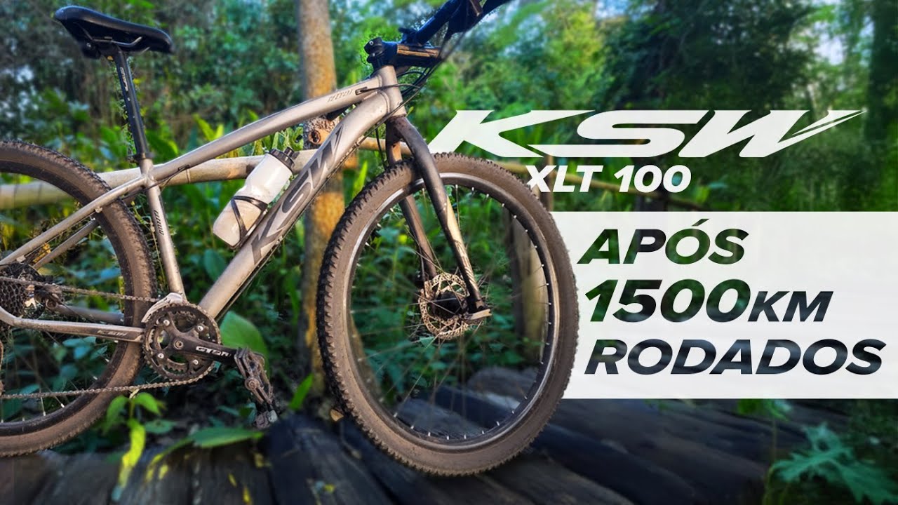 KSW XLT100: 1500km ANALISE RÁPIDA MTB - Bike boa e barata custo benefício