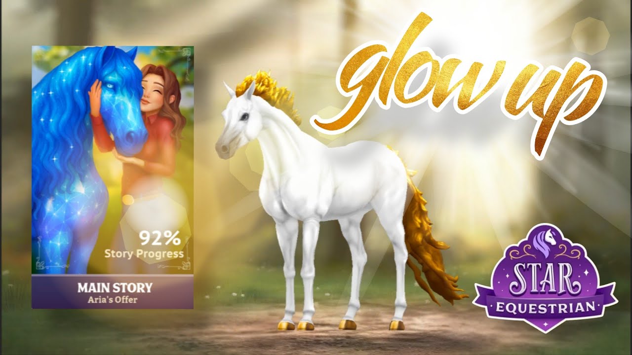 💕ВЫРАЩИВАЕМ ЖЕРЕБЁНКА и проходим основную историю в Star Equestrian!✨