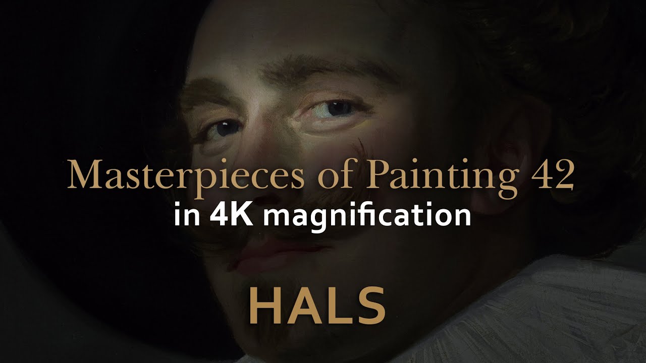 Frans Hals (1582 - 1666) - Masterpieces of painting 42 in 4K magnification