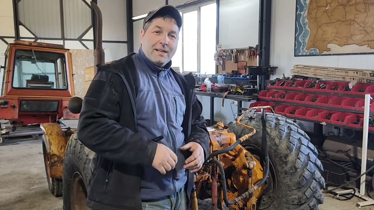 Tractor T-25 gearbox repair, part 4