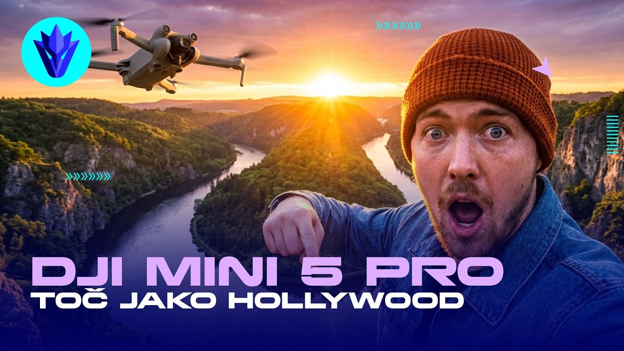 DJI Mini 5 Pro: Toč Jako Hollywood 🎥🚁 | Podrobný Cinematic Manuál