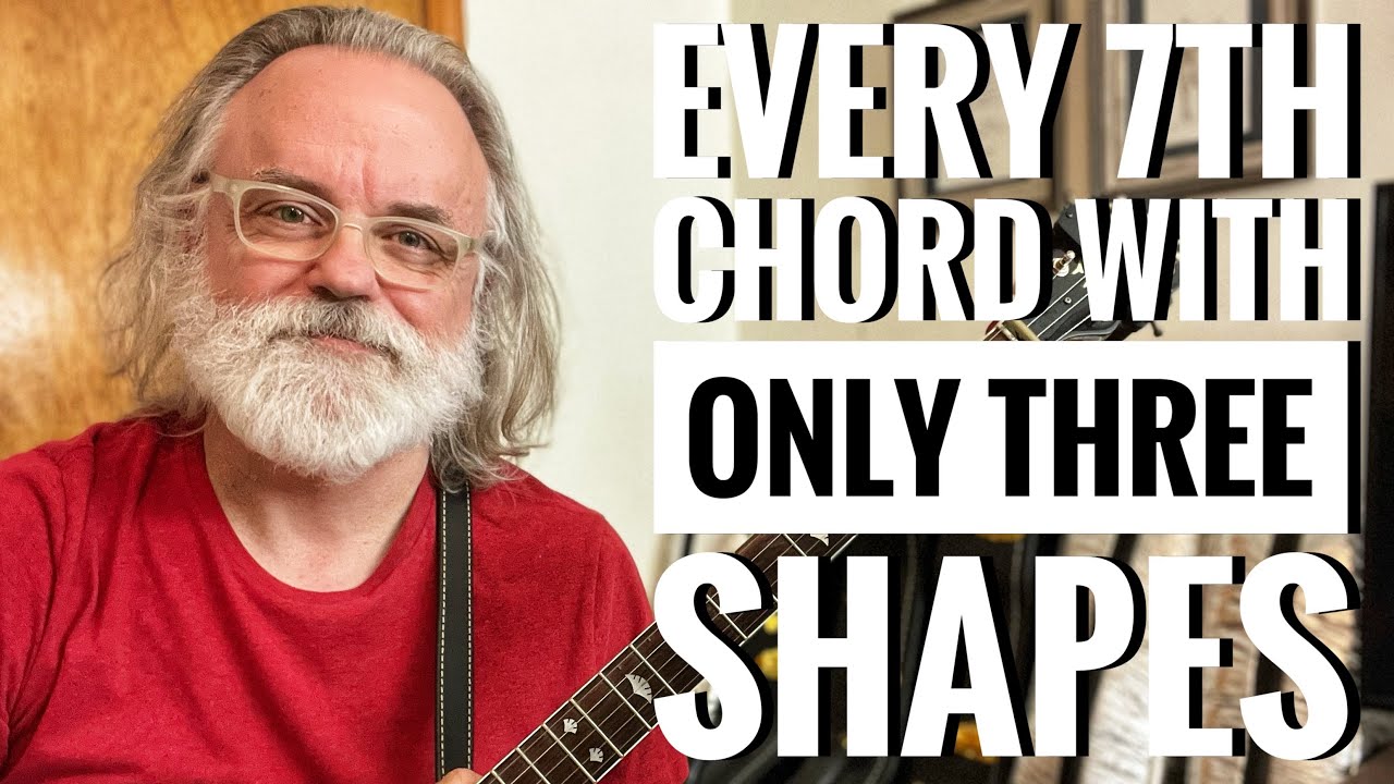 Learn Every 7th Chord with Only Three Shapes - #banjo