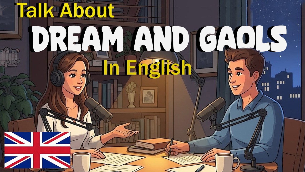 How to Talk About Your dream And Gaols  in English | Easy English Conversation Practice