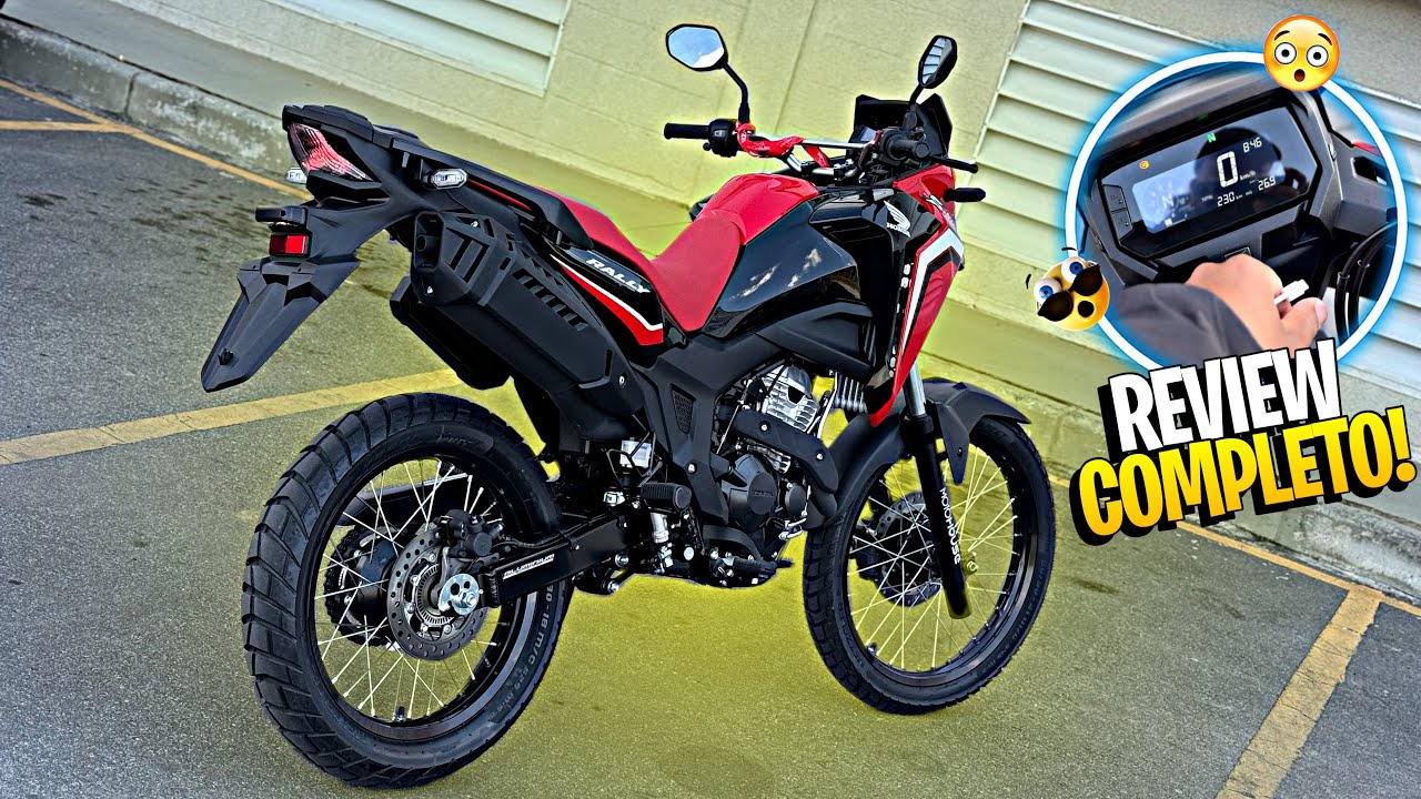 HONDA SAHARA 300 RALLY 2024, TODOS OS DETALHES DESSA INCRÍVEL MOTO!