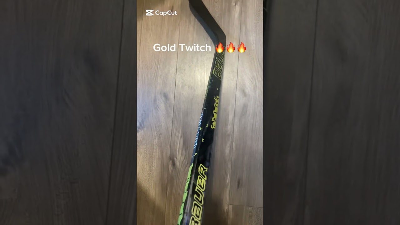 Gold Twitch Mystery Mini  #hockey #bauer #nhl #mysterymini #gold