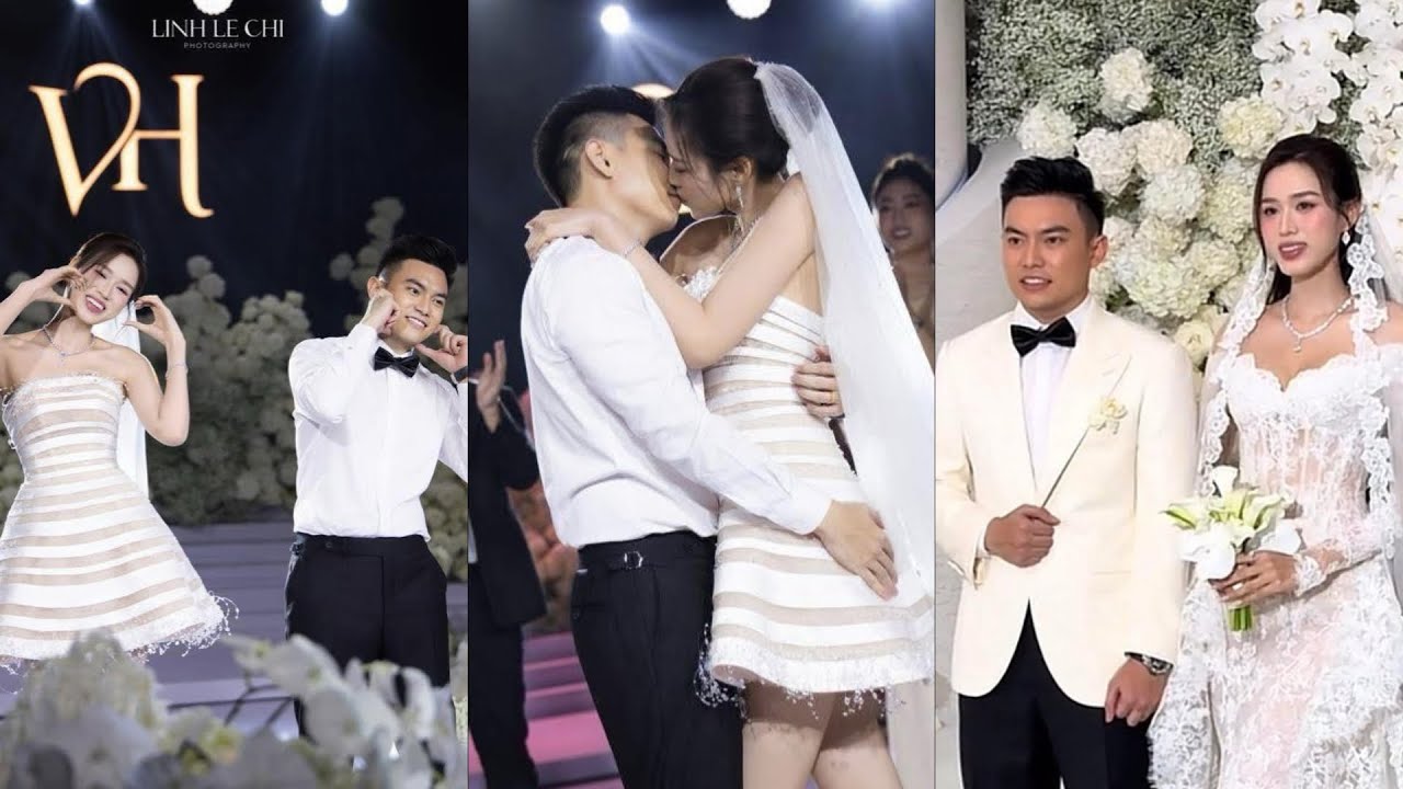 Tổng hợp khoảnh khắc đẹp Đám cưới Đỗ Thị Hà và Viết Vương tại Hà Nội #dothiha #vietvuong #damcuoi 