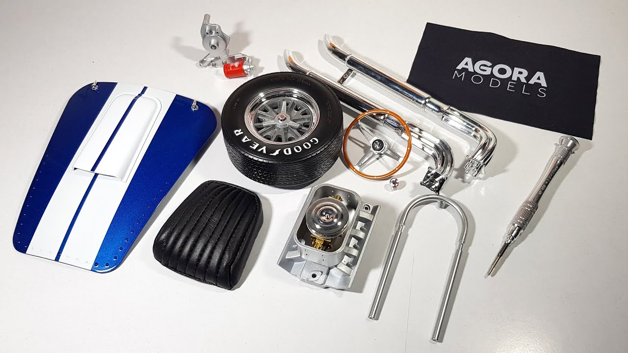 Building Agora Models' 1965 Shelby Cobra - Pack 1
