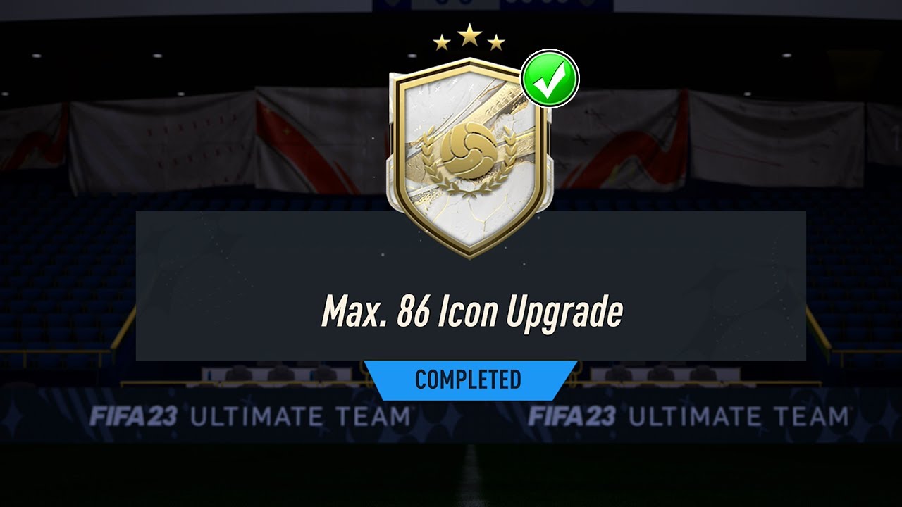 NEW MAX 86 ICON UPGRADE SBC COMPLETED! FIFA 23 ULTIMATE TEAM