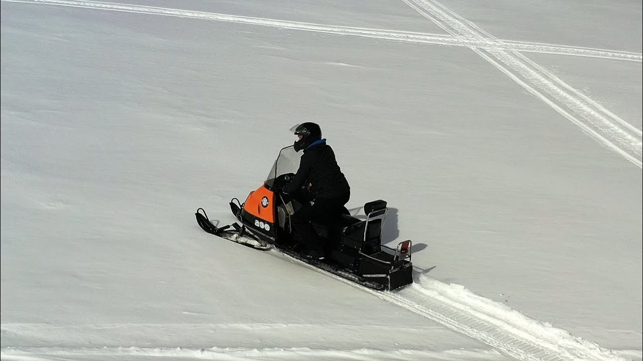 Sno-Tric SC3 i Stora Blåsjön