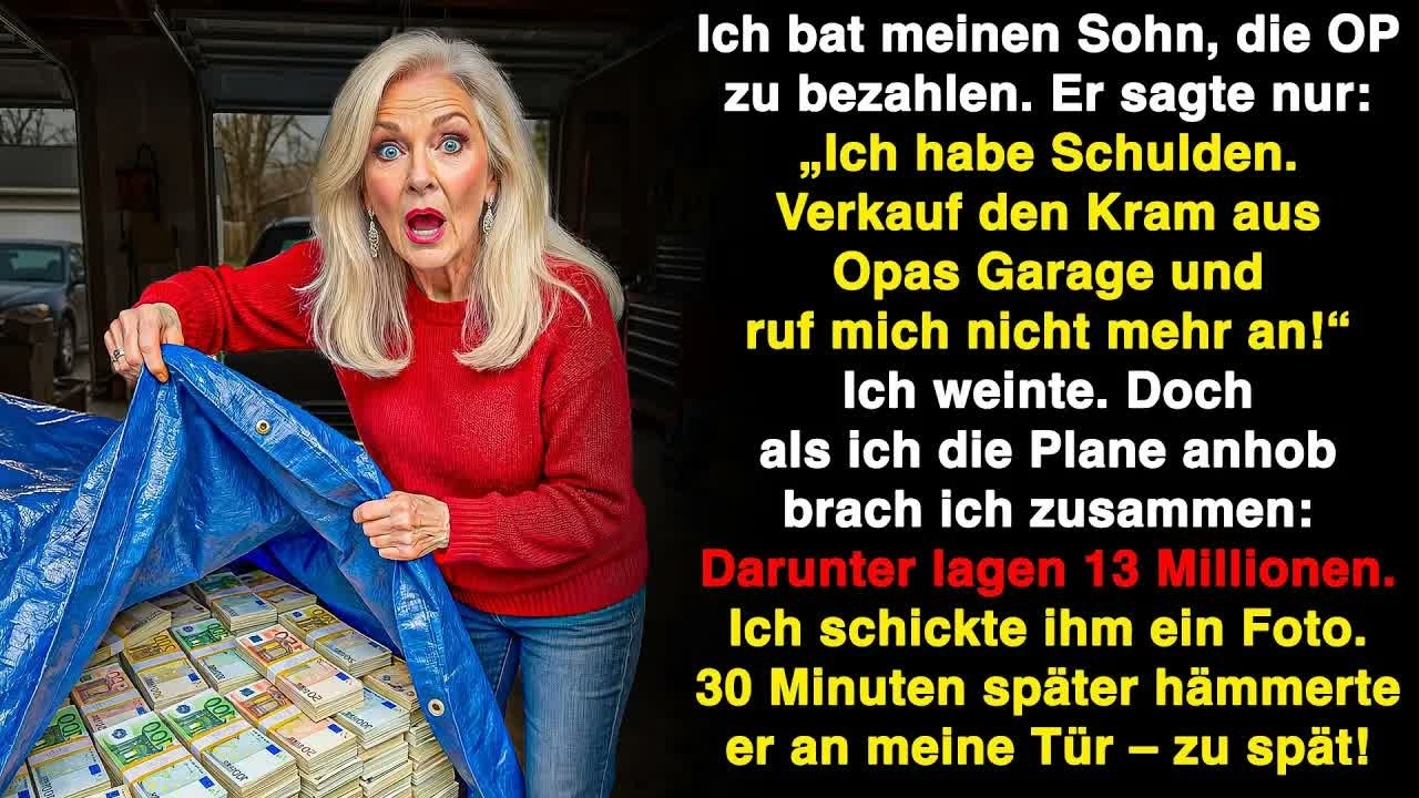 Ich bat meinen Sohn um OP Geld