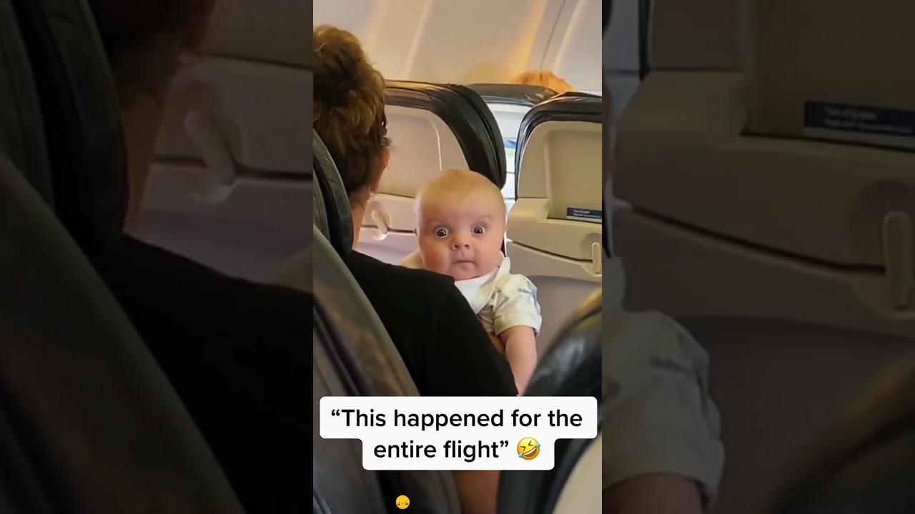 Когда чужой ребёнок становится твоим попутчиком ✈️🥰🤣 #fyp #travel #foryou #toddler #thankful