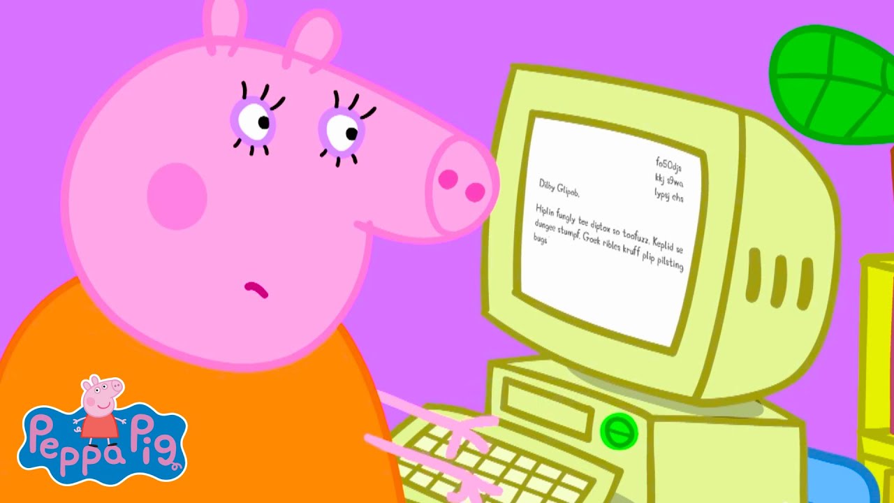💻 Mama heeft het druk op haar werk | Peppa Pig Nederlands | Tekenfilms voor kinderen
