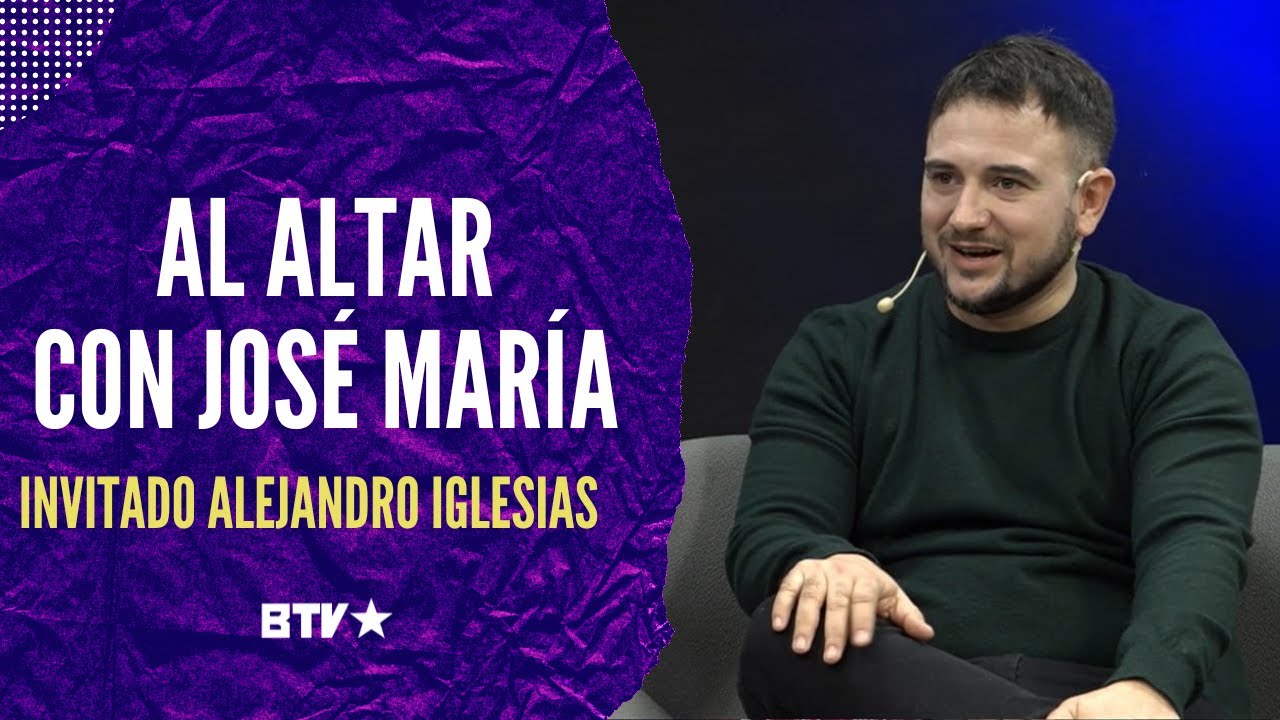 Al altar con José María | Alejandro Iglesias