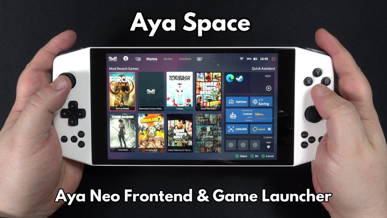 Aya Space - Official frontend and game launcher for the AYA NEO and AYA NEO Pro