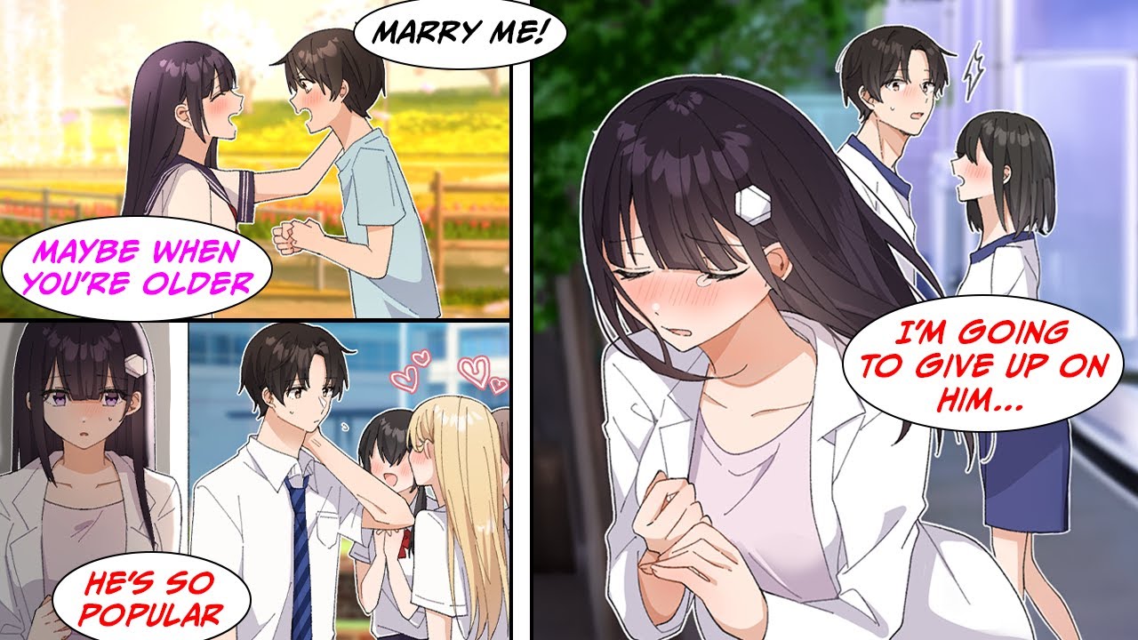 [Manga Dub] MY TEACHER'S SECRET! Our Childhood Marriage Promise Makes Her Jealous of Every Girl...!
