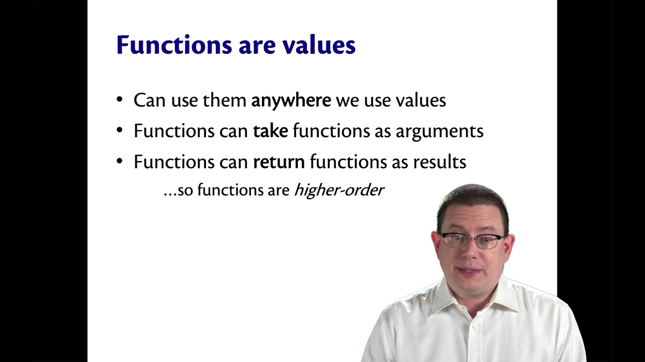 Higher-Order Functions | OCaml Programming | Chapter 4 Video 1